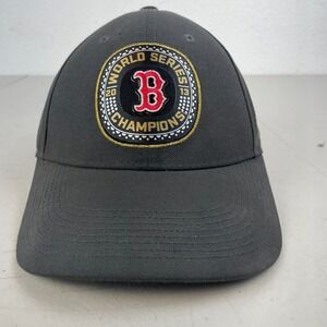 Boston Red Sox Hat 2013 World Series Champions Nike Gray Strap Back Baseball MLB
